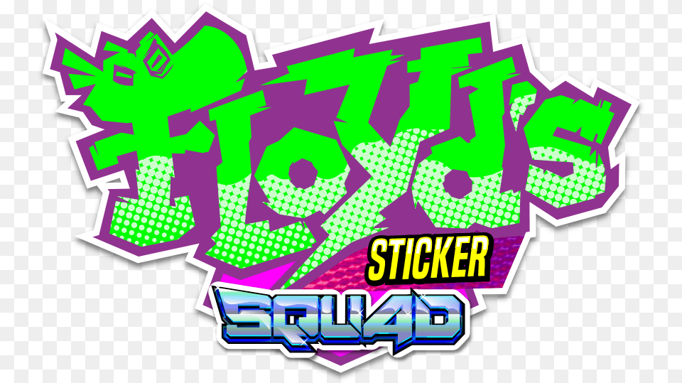 Floyds Sticker Squad Language, Purple, Art, Graphics Free Png Download