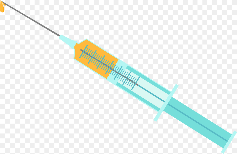 Flu Shot Clipart, Injection, Chart, Plot, Blade Free Png Download