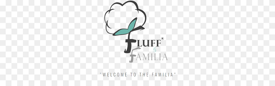 Fluff Familia, Stencil, Logo, Advertisement Free Png Download