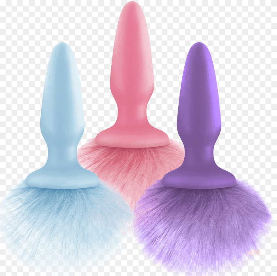 Fluffy Bunny Tail Anal Plug Toilet Brush, Device, Tool, Baby, Person Png Image