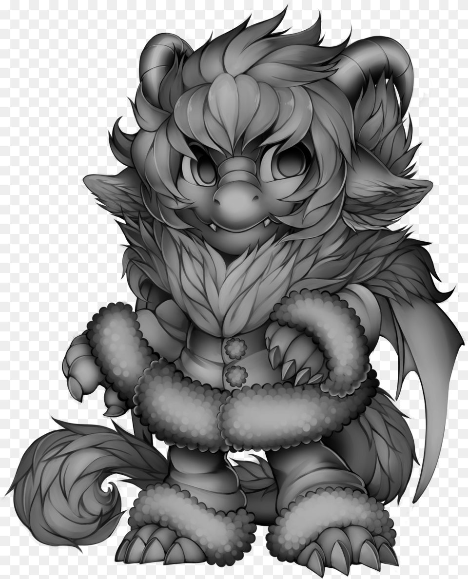 Fluffy Dragon Base Baby, Person, Accessories Free Transparent Png