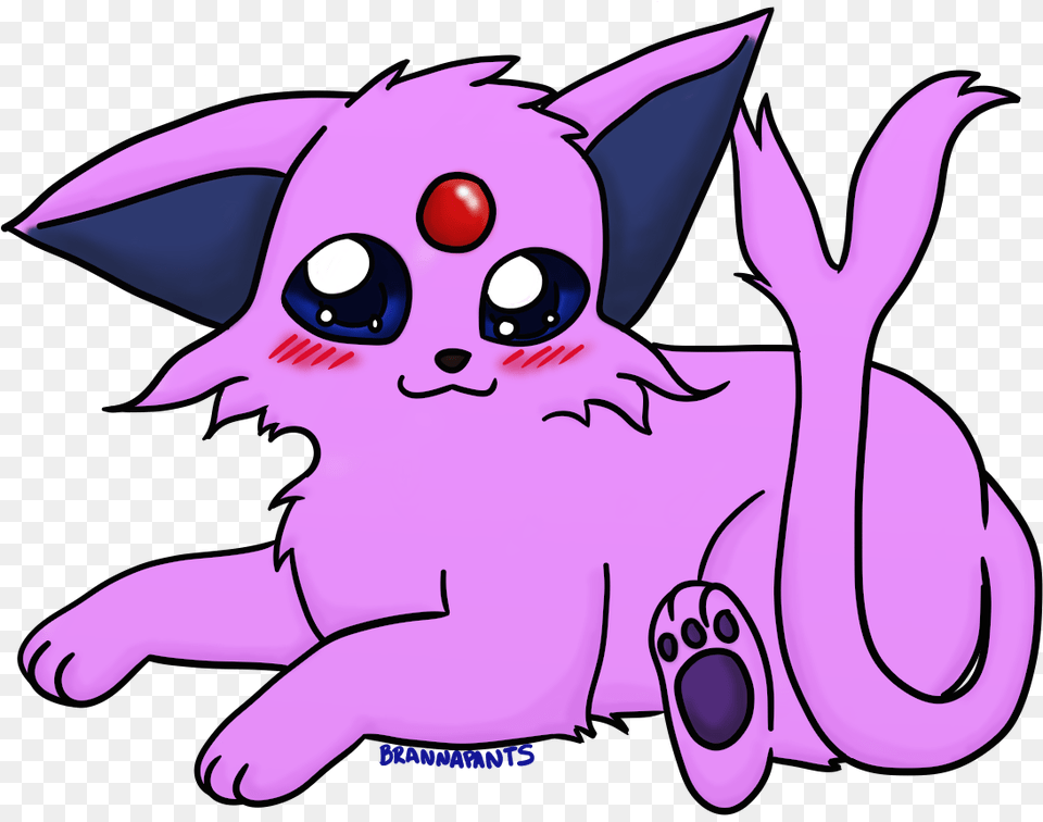 Fluffy Espeon For Mward I Love How The Eyes Turned, Purple, Baby, Person, Book Png
