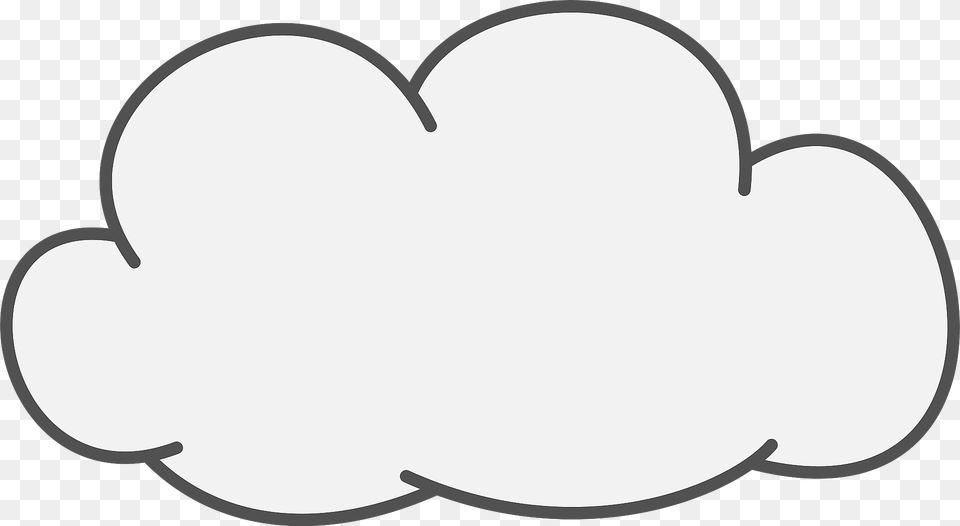 Fluffy Gray Cloud Clipart, Nature, Outdoors, Weather, Animal Png