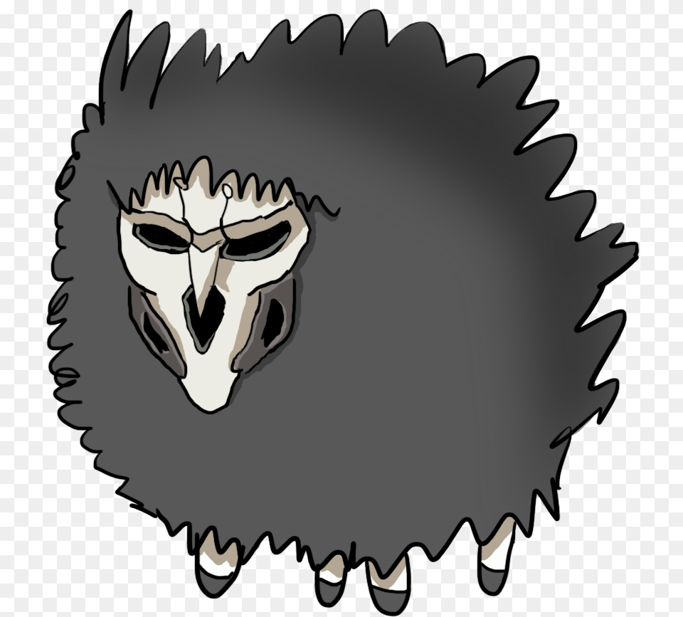 Fluffy Reaper Overwatch Know Your Meme, Person, Face, Head, Animal Free Png