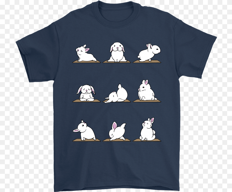 Fluffy White Bunny Practicing Yoga Shirts Never Received My Acceptance Letter To Hogwarts So, Clothing, T-shirt Png