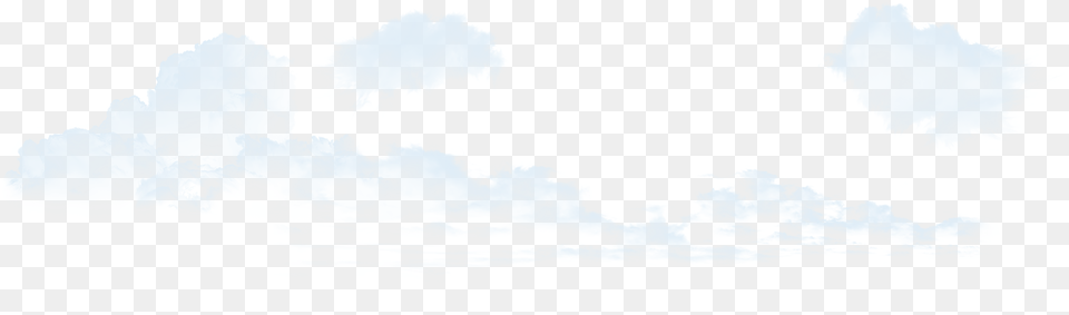 Fluffy White Clouds In Blue Sky Cumulus, Silhouette Free Png
