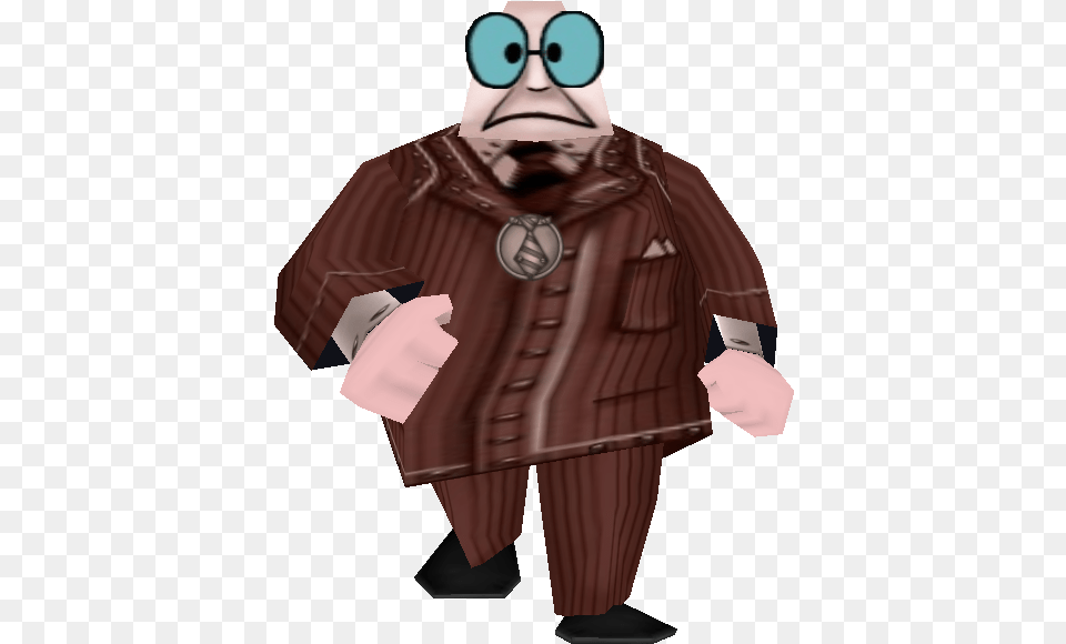 Flunky From Disneys Toontown Online Toontown Cogs, Clothing, Coat, Adult, Male Free Png Download