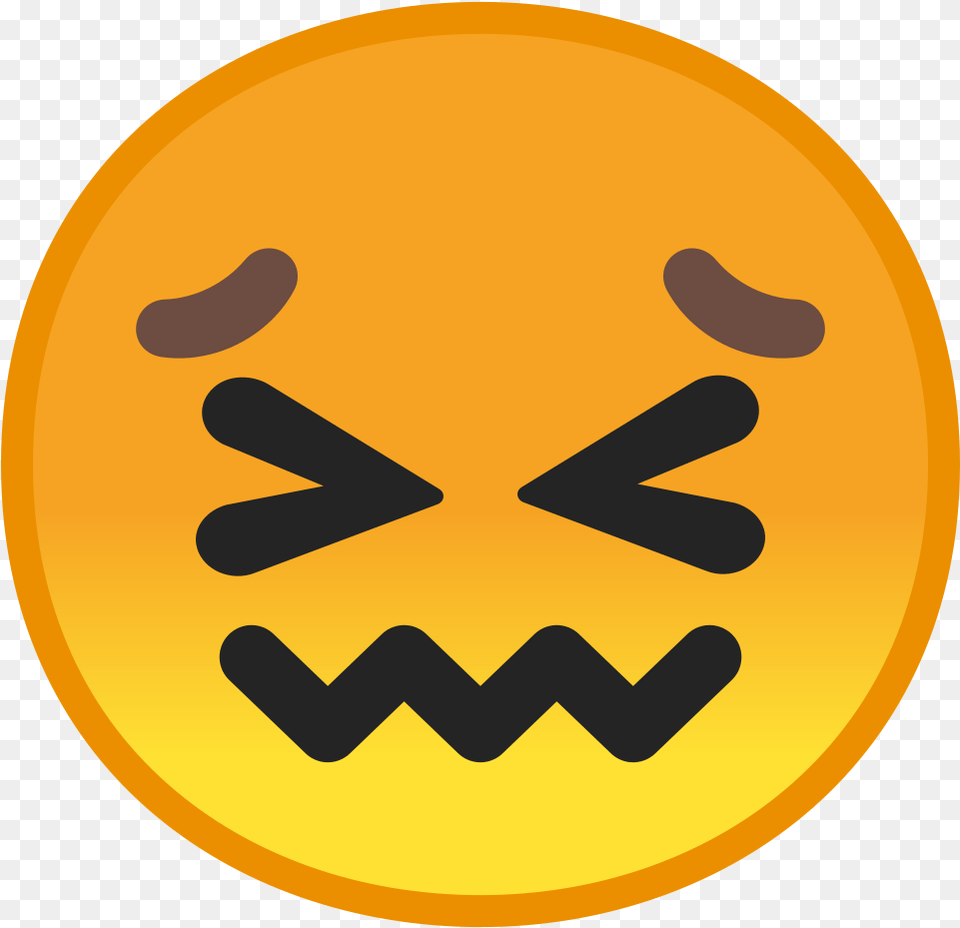 Flushed Emoji Download Svg Download Apple, Logo, Sign, Symbol, Disk Png Image
