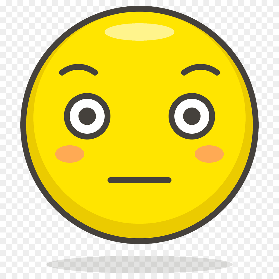 Flushed Face Emoji Clipart, Egg, Food, Head, Person Png