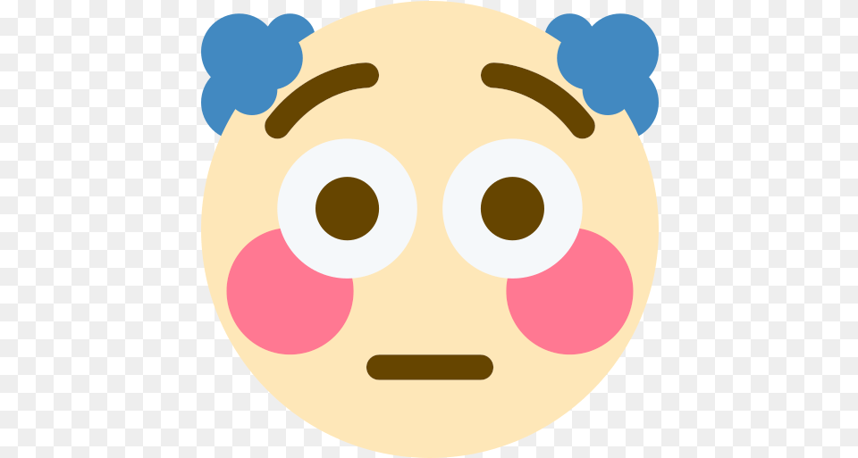 Flushedclown Discord Clown Emoji Transparent Png