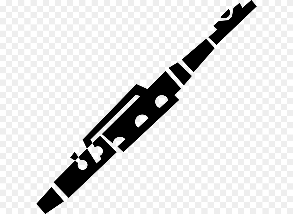 Flute Wind Instrument Vector Zhigao Spinning Pen, Gray Free Transparent Png