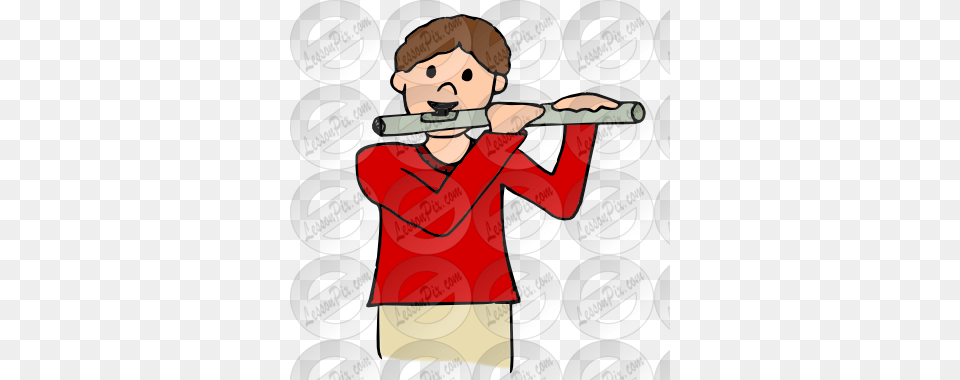Flutist Picture For Classroom Picture Dictionary, Flute, Musical Instrument, Face, Head Png Image