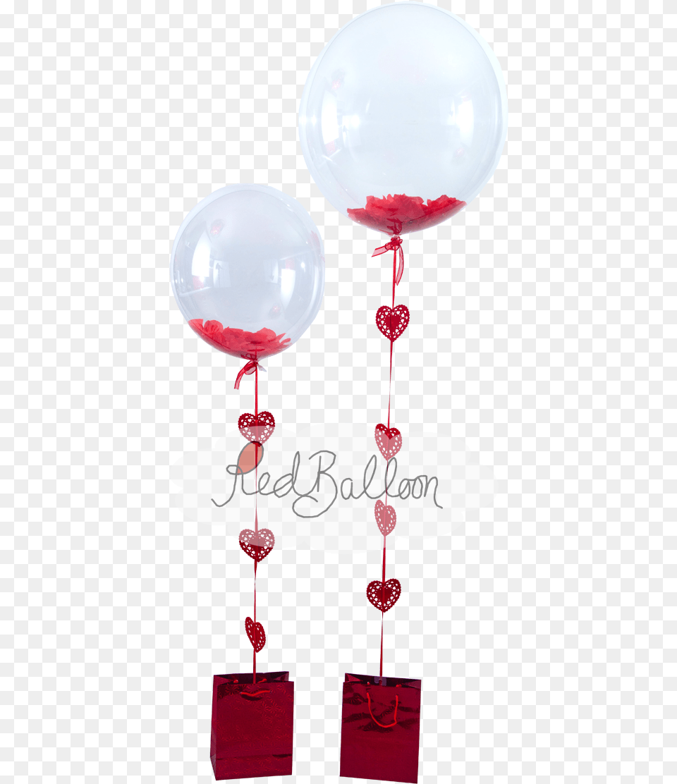 Flutter Petals Valentines Red Balloon Cork Globos Transparentes San Valentin, Glass Png Image