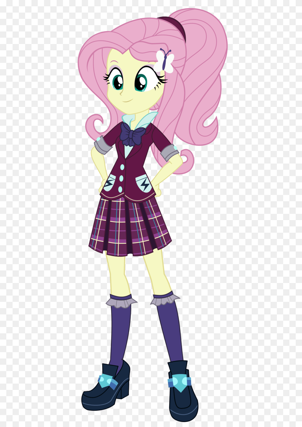 Fluttershy, Book, Comics, Publication, Skirt Free Png Download