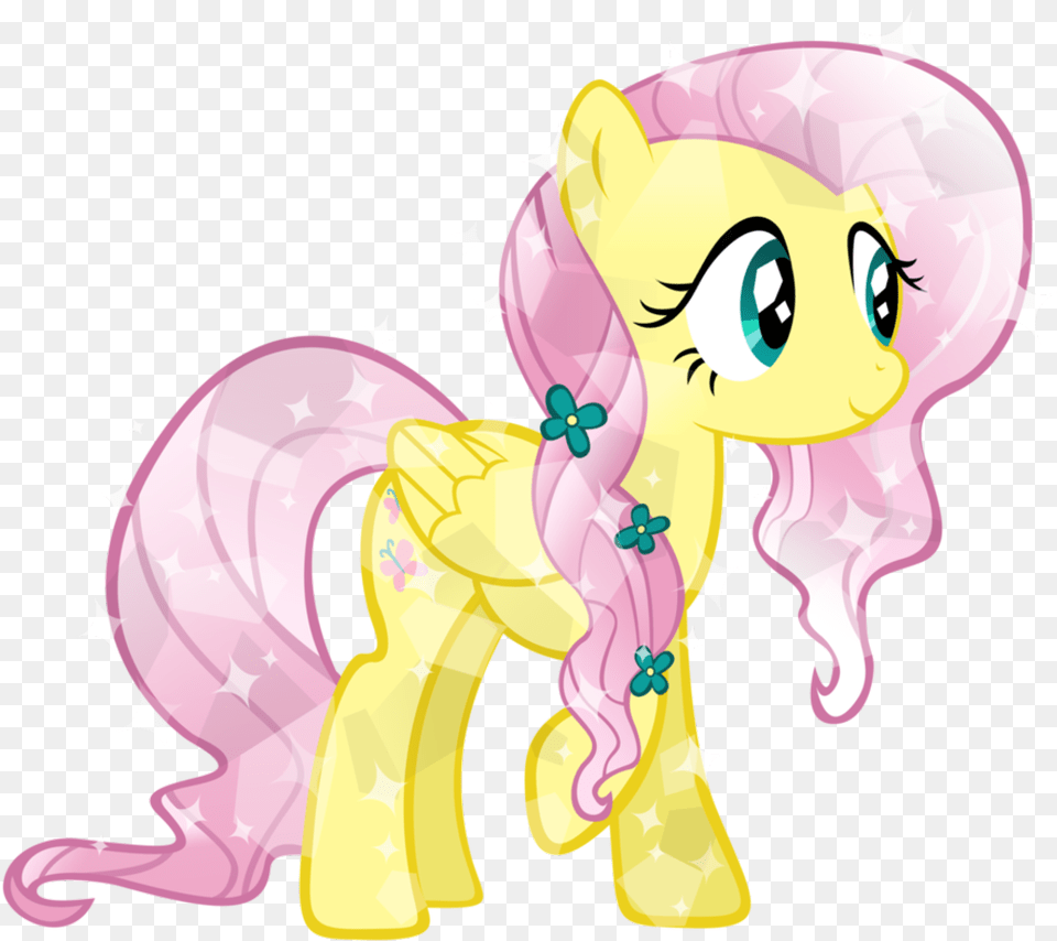 Fluttershy Image My Little Pony Crystal Fluttershy, Baby, Person, Face, Head Png