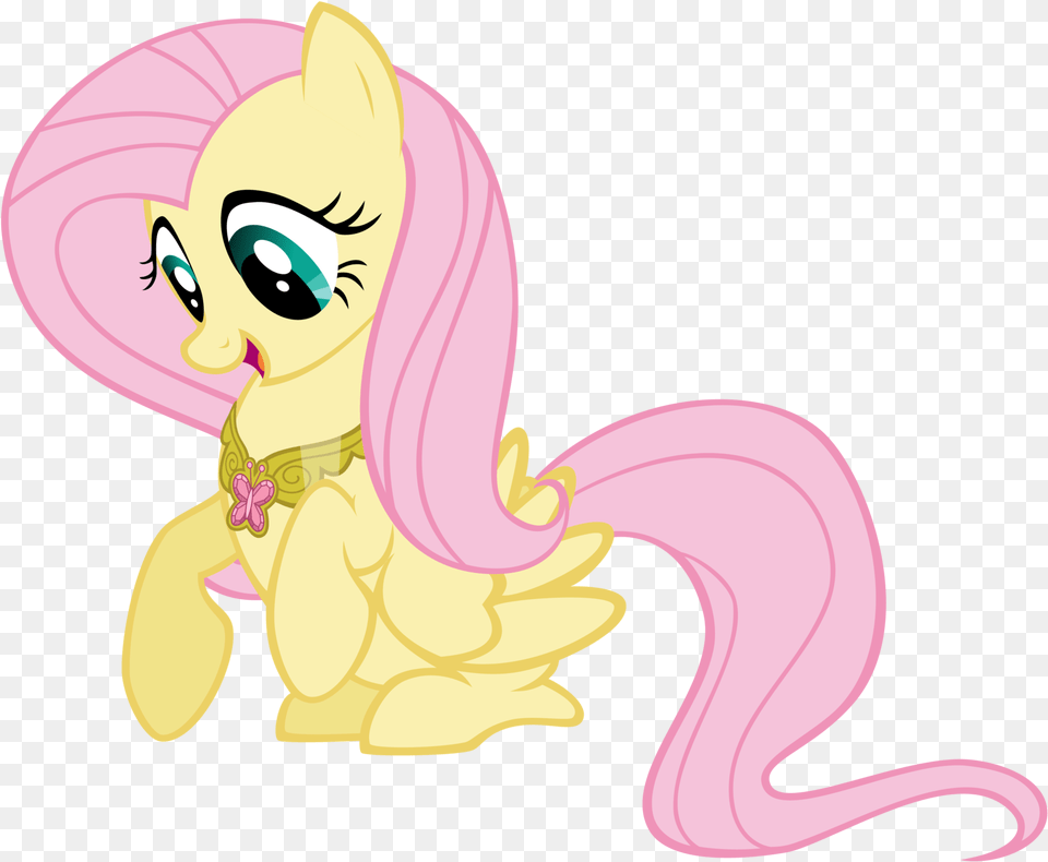 Fluttershy My Little Pony Elements Of Harmony, Book, Comics, Publication, Cartoon Free Png Download