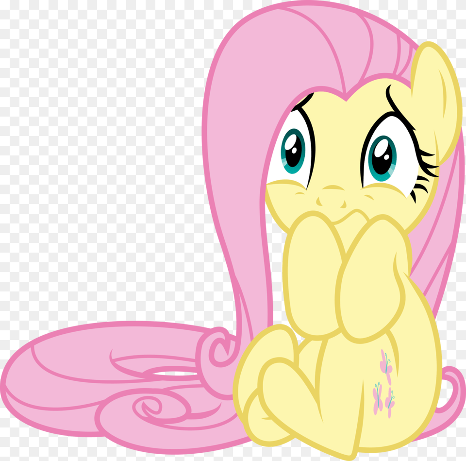 Fluttershy Rainbow Dash Pinkie Pie Pony Applejack My Little Pony Scared Fluttershy, Face, Head, Person Free Png Download
