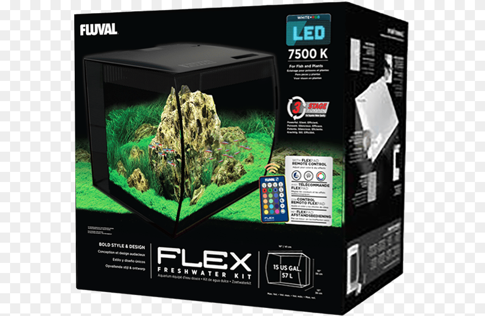 Fluval Flex 57 L, Animal, Sea Life, Water, Fish Png