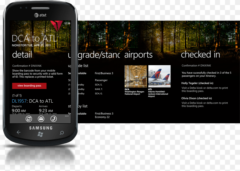 Fly Delta For Windows Phone Holly T Collier Interaction, Electronics, Mobile Phone, Aircraft, Airplane Free Png Download