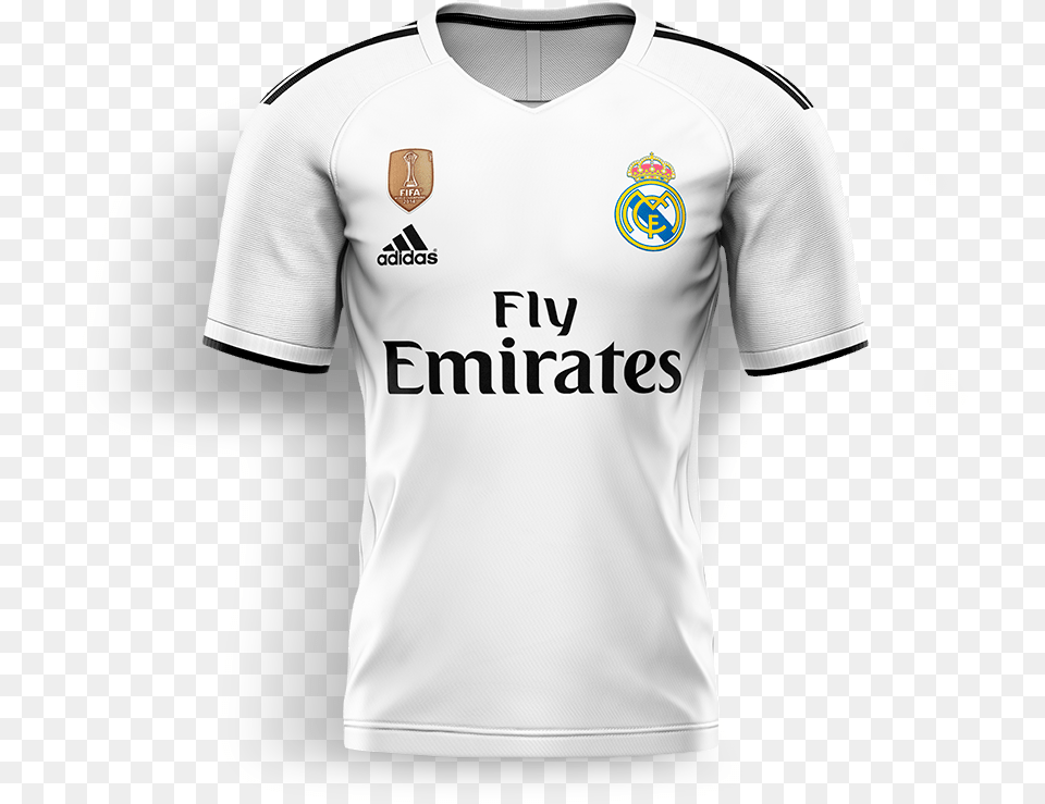 Fly Emirates Real Madrid 2016 2017 Real Madrid Ronaldo Jersey For Kids, Clothing, Shirt, T-shirt Png Image
