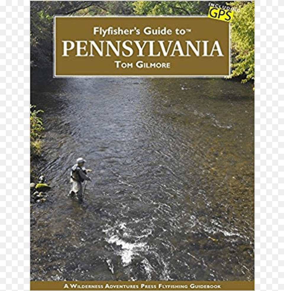 Fly Fisher S Guide To Pennsylvaniaclass Dirt Road, Water, Outdoors, Nature, Person Png Image