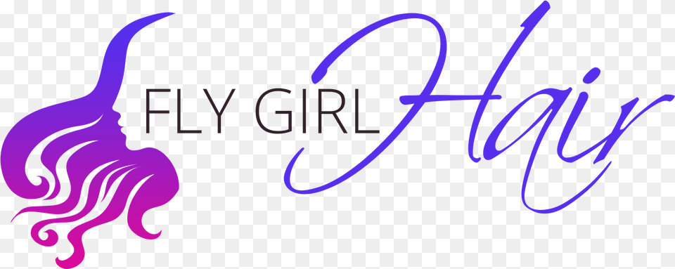 Fly Girl Hair Hair Exstentions Logo, Text, Handwriting Png Image