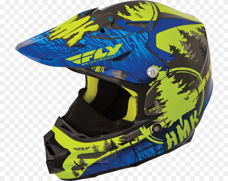 Fly Hmk Stramp Blue Green, Crash Helmet, Helmet Free Transparent Png