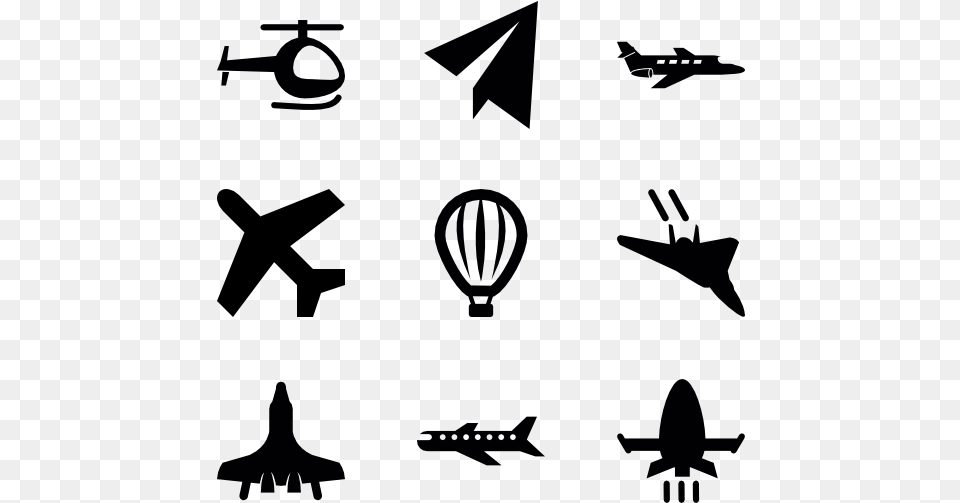 Fly Icons, Silhouette, Lighting, Aircraft, Transportation Png