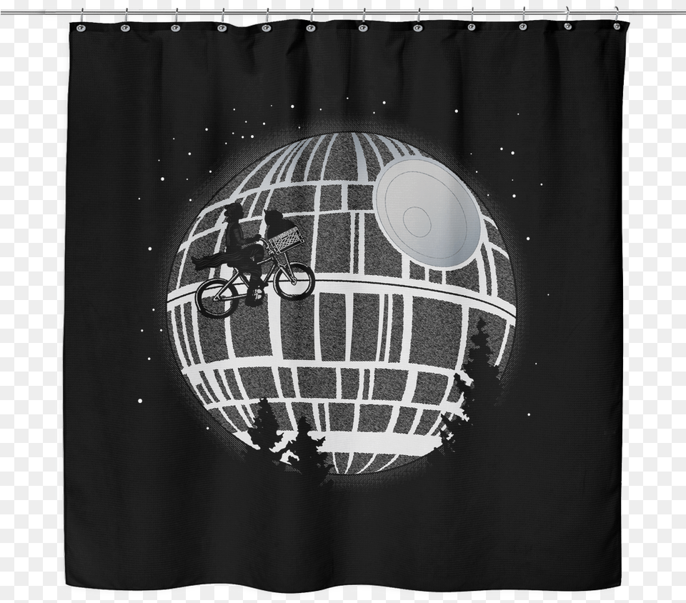 Fly Me To The Death Star Shower Curtain Death Star, Sphere, Machine, Wheel, Astronomy Free Transparent Png