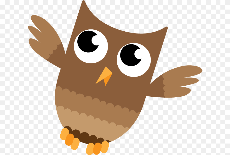 Fly Owl Cartoon, Baby, Person, Animal, Mammal Free Png Download