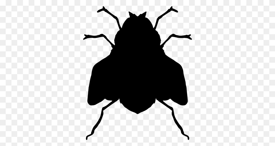 Fly Silhouette, Animal, Antelope, Mammal, Wildlife Free Transparent Png