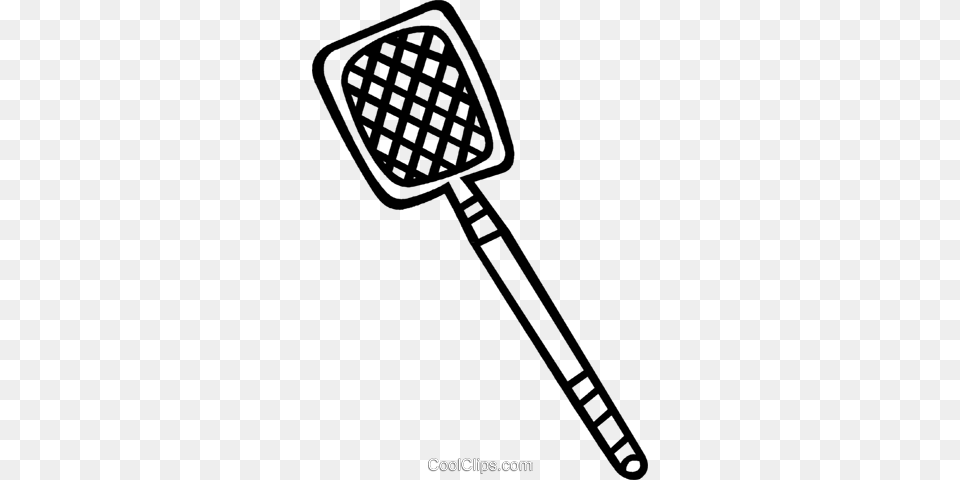 Fly Swatter Royalty Free Vector Clip Art Illustration Fly Swatter Clipart, Racket, Smoke Pipe, Cutlery, Spoon Png