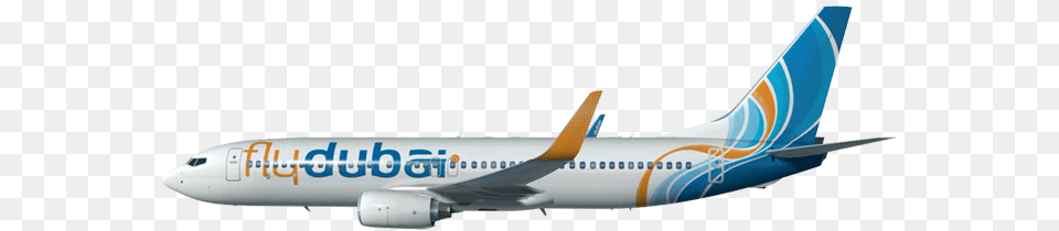 Flydubai Fly Dubai Airline, Aircraft, Airliner, Airplane, Transportation Free Transparent Png