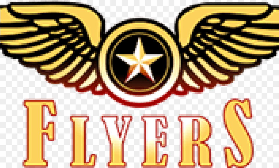 Flyers Restaurant And Brewhouse Csat Logo School, Emblem, Symbol, Person, Face Free Transparent Png