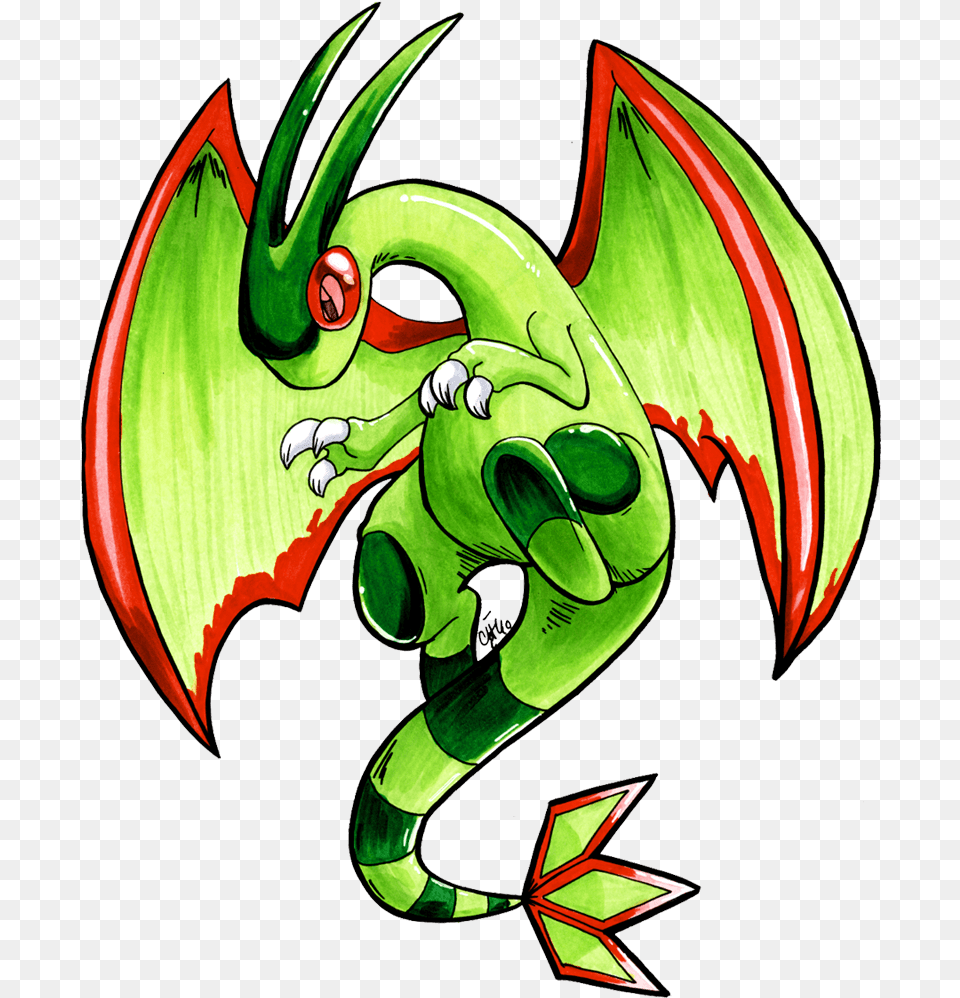 Flygon Green Pink Dragon Pokemon, Baby, Person Free Transparent Png