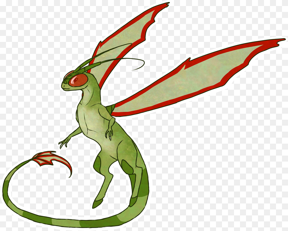 Flygon Illustration, Dragon, Animal, Bird Free Transparent Png