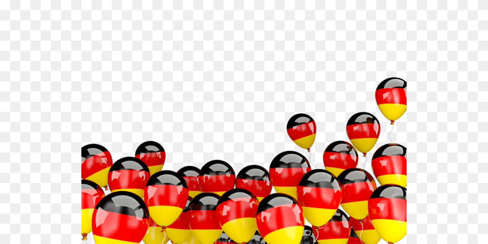 Flying Balloons Illustration Of Flag Of Germany, Balloon, Food, Sweets, Candy Png Image