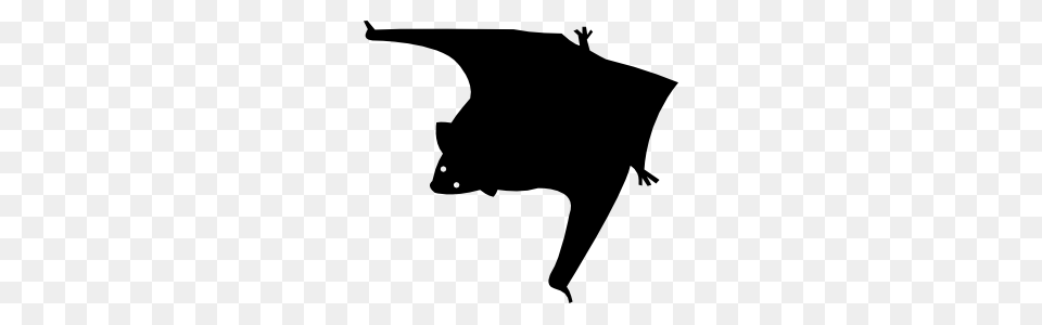 Flying Bat Sticker, Animal, Wildlife, Mammal, Kangaroo Free Png Download