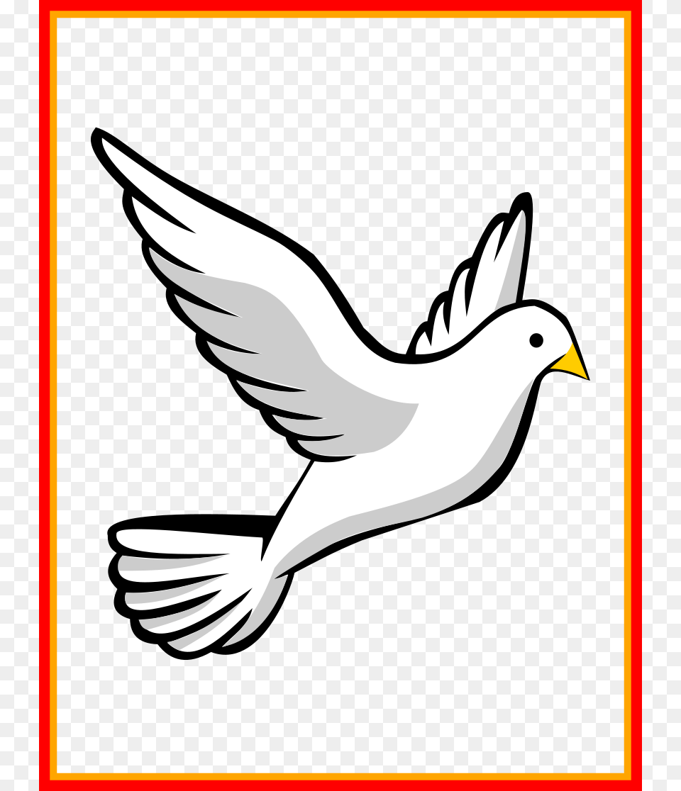 Flying Bird Drawing Easy, Animal, Pigeon Free Png Download