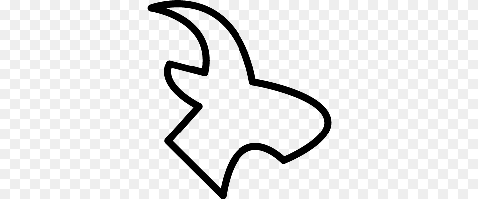 Flying Bird Outline Variant Vector Contorno De Paloma Volando, Gray Free Png Download