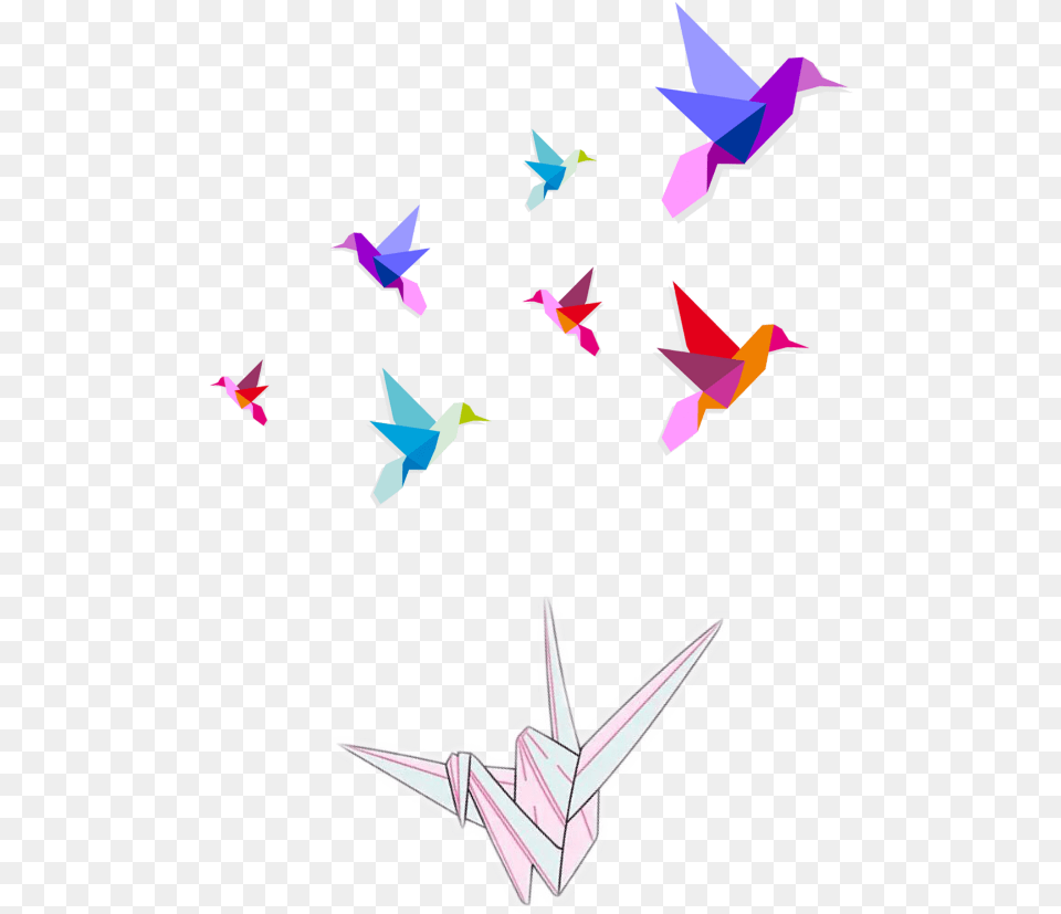 Flying Birds Gif, Art, Paper, Origami, Animal Free Transparent Png