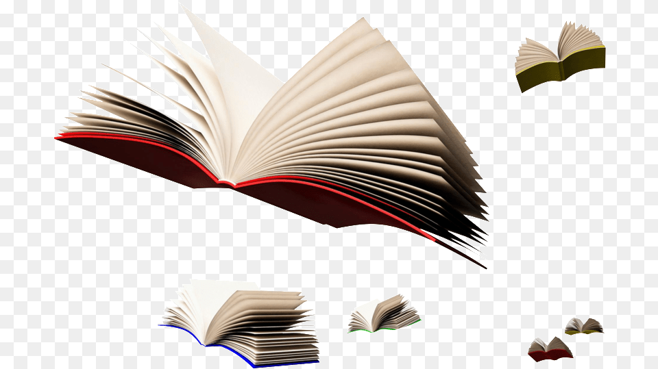 Flying Book Books Flying, Person, Publication, Reading, Page Free Png Download