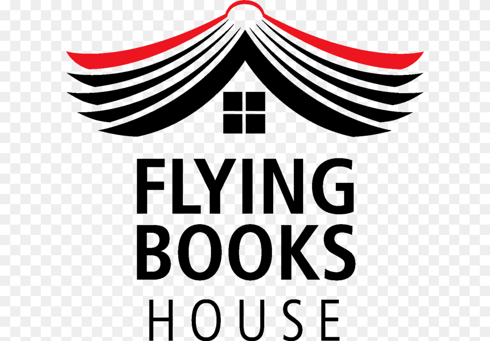 Flying Books House Poster, Advertisement, Text Free Png
