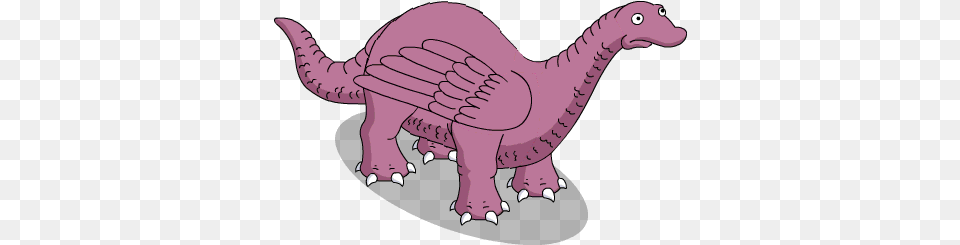 Flying Brachiosaurus Simpsons Tapped Out Dinosaur, Animal, Reptile Png Image