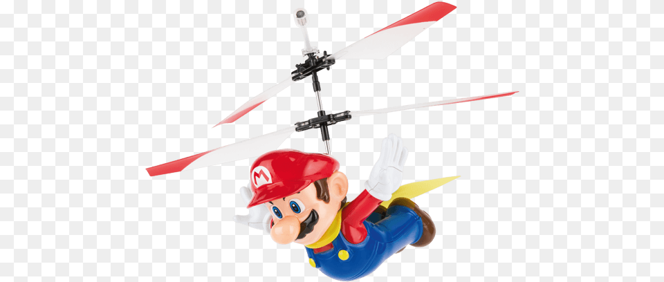 Flying Cape Mario Mario Copter, Aircraft, Helicopter, Transportation, Vehicle Png