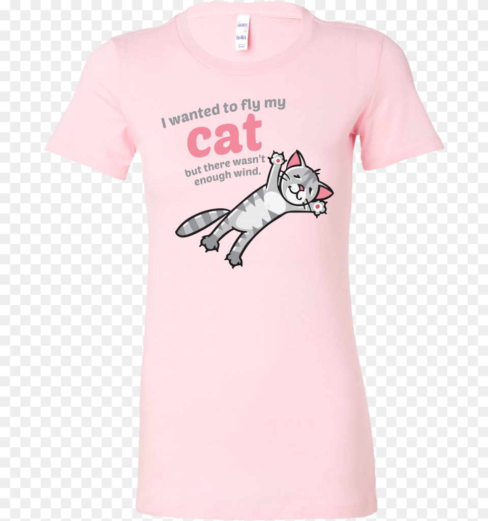 Flying Cat T Shirt Shirt, Clothing, T-shirt, Animal, Canine Free Png