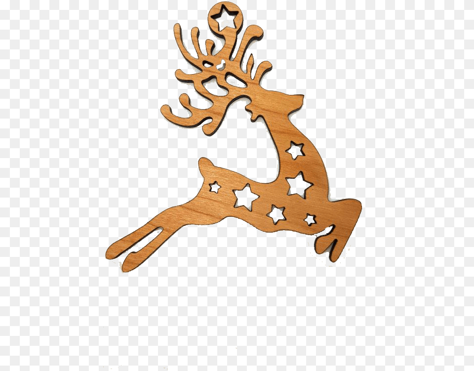 Flying Christmas Reindeer, Wood, Guitar, Musical Instrument, Furniture Png Image