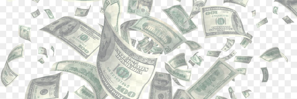 Flying Dollars Money Falling Gif, Dollar, Person, Face, Head Png