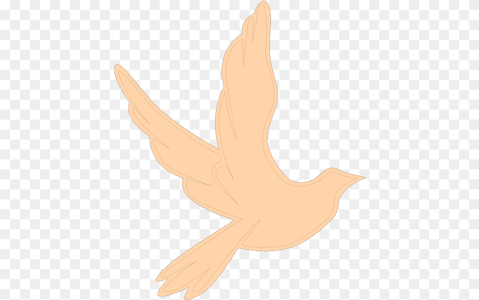 Flying Dove 1 Clip Art Vector Clip Art Online Lovely, Leaf, Plant, Animal, Fish Free Png Download