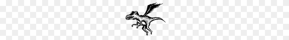 Flying Dragon, Gray Png Image